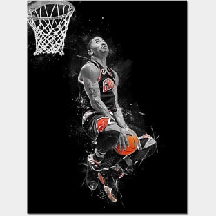 Derrick Rose Posters and Art